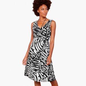 Nic + Zoe Moonlit Palm Dress - Size M- NWOT